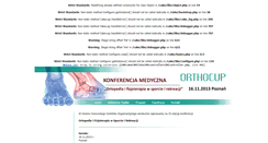 Desktop Screenshot of orthocup2012.eserwerownia.com