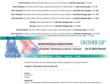 Tablet Screenshot of orthocup2012.eserwerownia.com